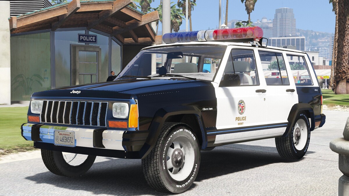 1993 Jeep Cherokee SSP- Los Angeles Police Dept.