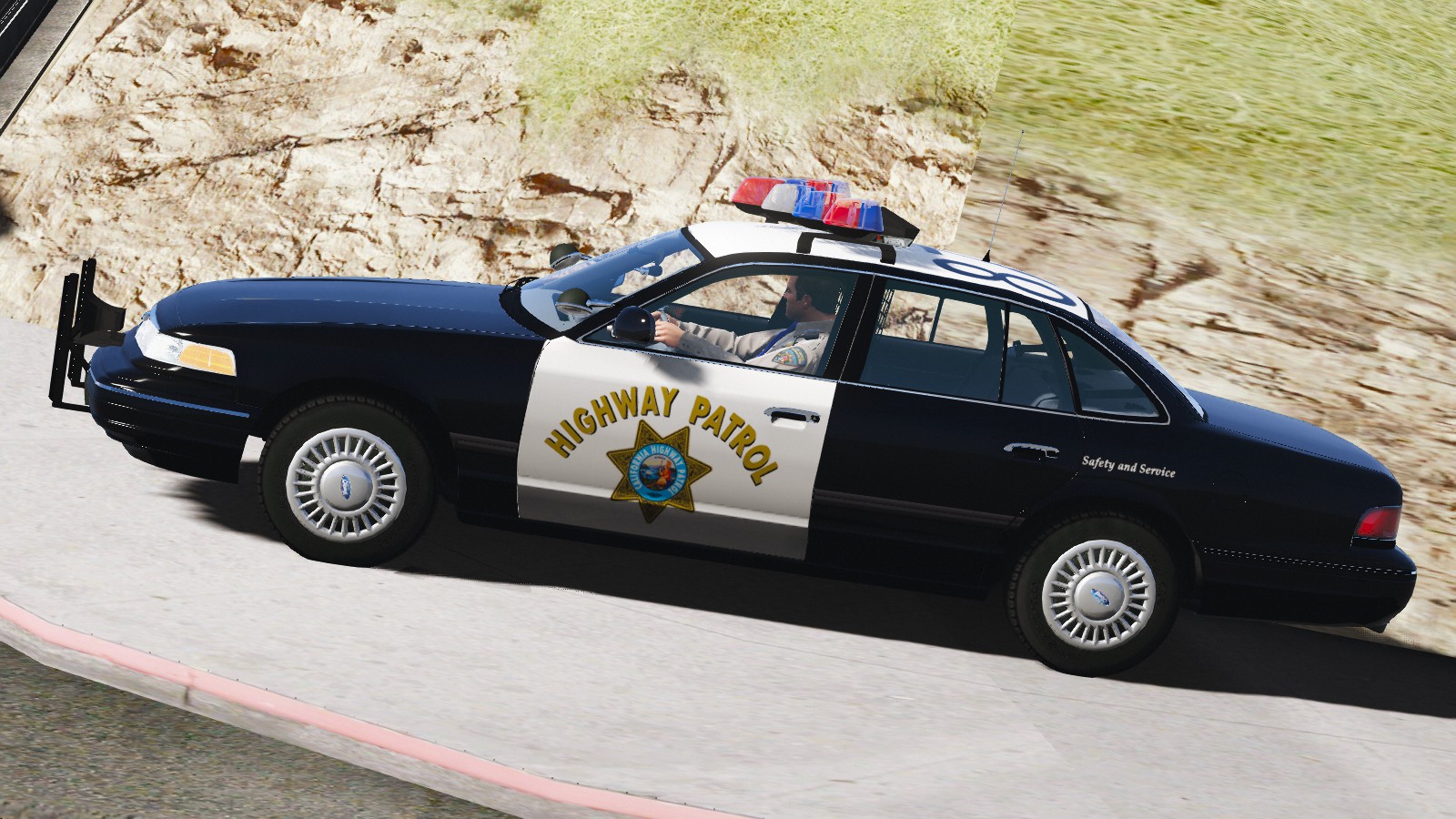 1997 Ford Crown Victoria P71- California Highway Patrol