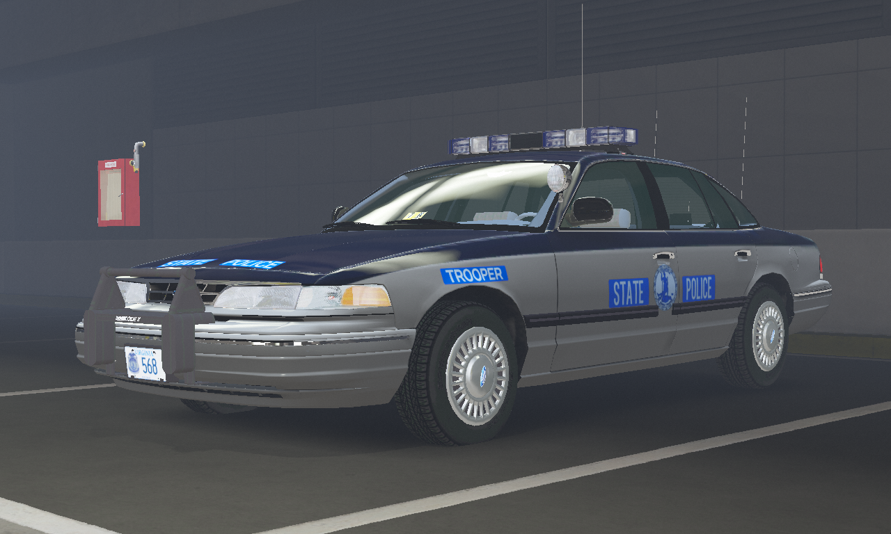1997 Ford Crown Victoria P71- Virginia State Police