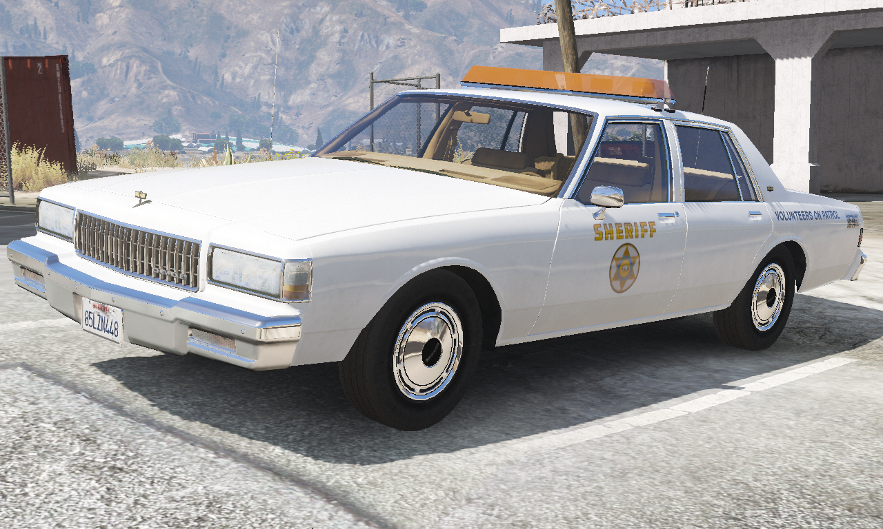 1989 Chevy Caprice 9C1- Los Angeles County Sheriff's Dept. Volunteer Unit