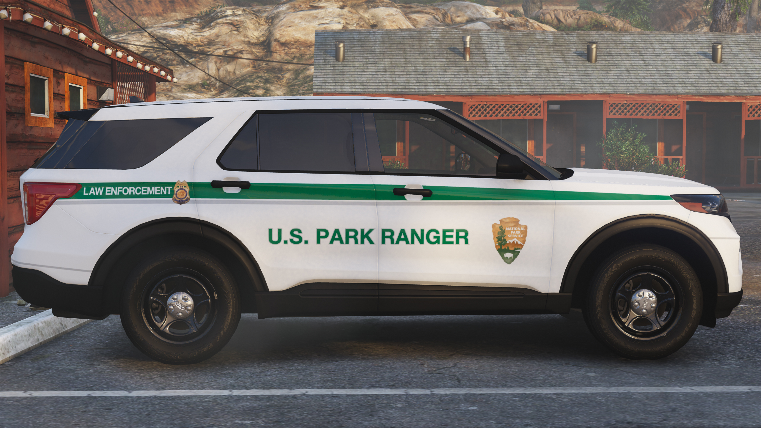 Ford Police Interceptor Utility 2020 (U.S. Park Ranger)