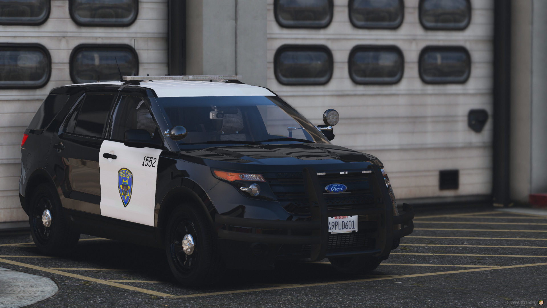 Oakland PD - 2014 FPIU (Whelen Legacy w/ Westin Rambar)