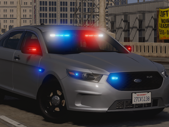 Unmarked LAPD 2018 Ford Taurus