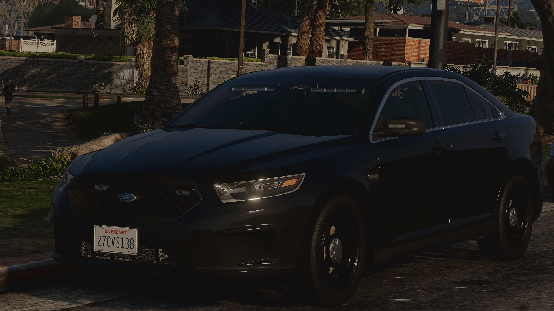 Unmarked LAPD 2018 Ford Taurus