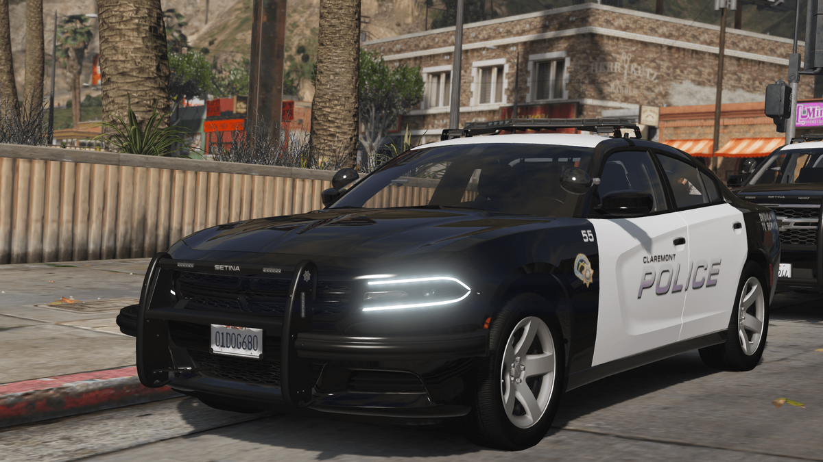 Claremont Police 2018 Charger