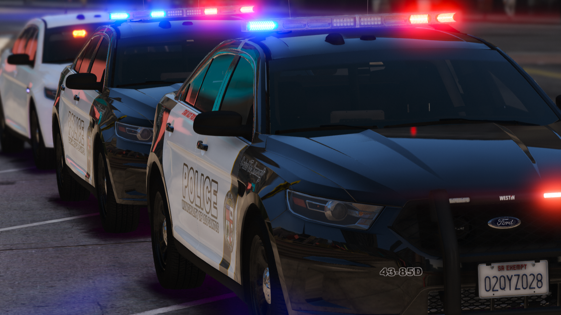 2018 Ford Taurus Responding, Municipality of Los Santos