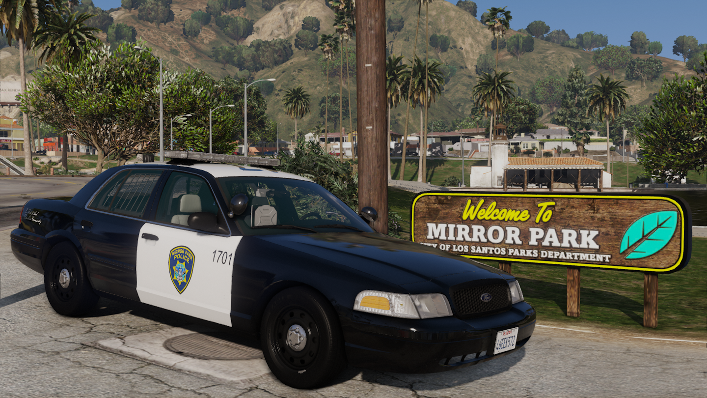 Mirror Park PD 2011 CVPI 1701