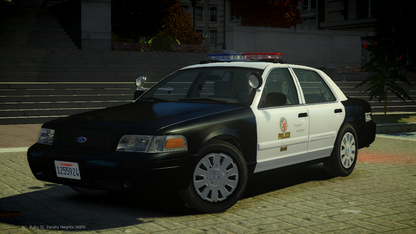 2011 Ford Crown Victoria Police Interceptor - Los Angeles Police Department