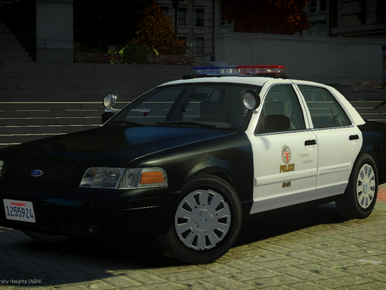 2011 Ford Crown Victoria Police Interceptor - Los Angeles Police Department