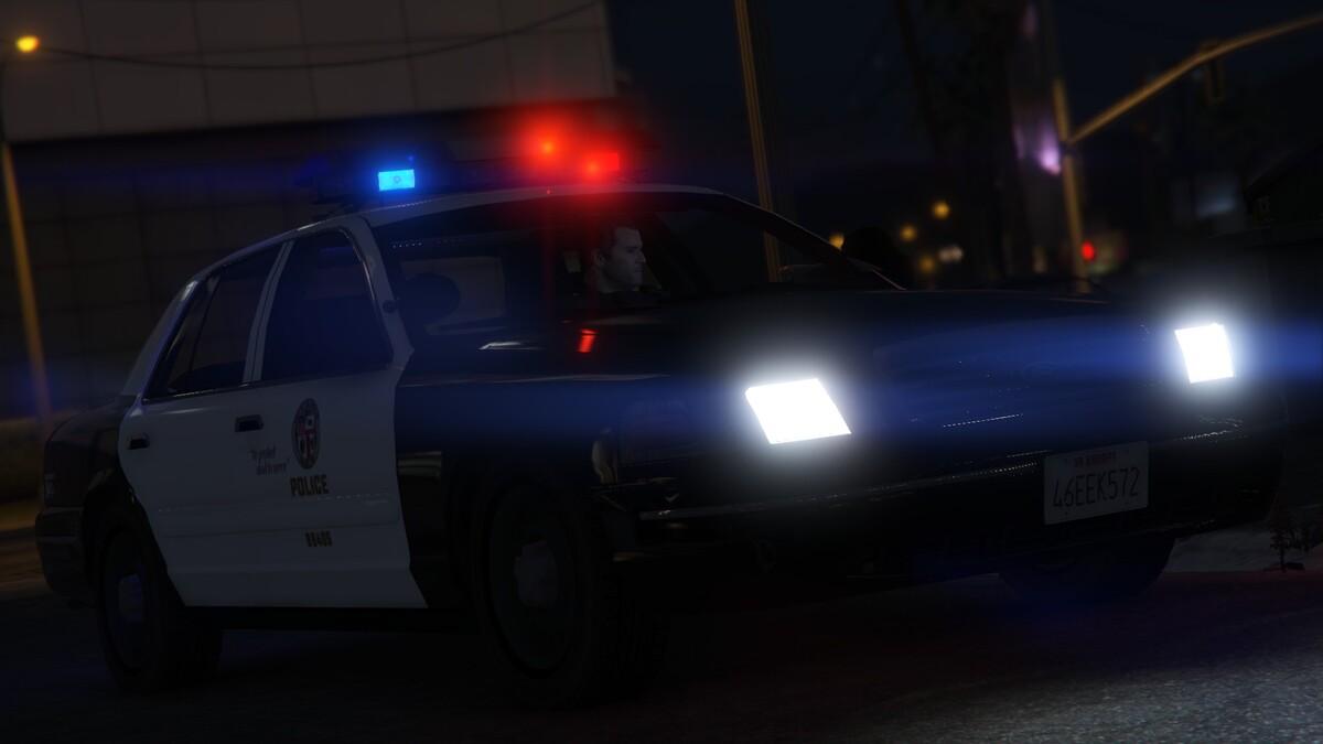 1998 Ford Crown Victoria P71 - Los Angeles Police Department