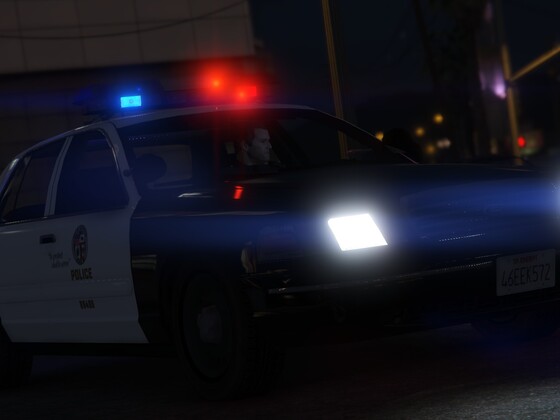 1998 Ford Crown Victoria P71 - Los Angeles Police Department