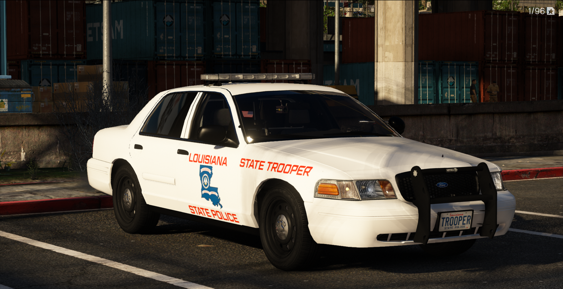 Louisiana State Police - 2008 CVPI