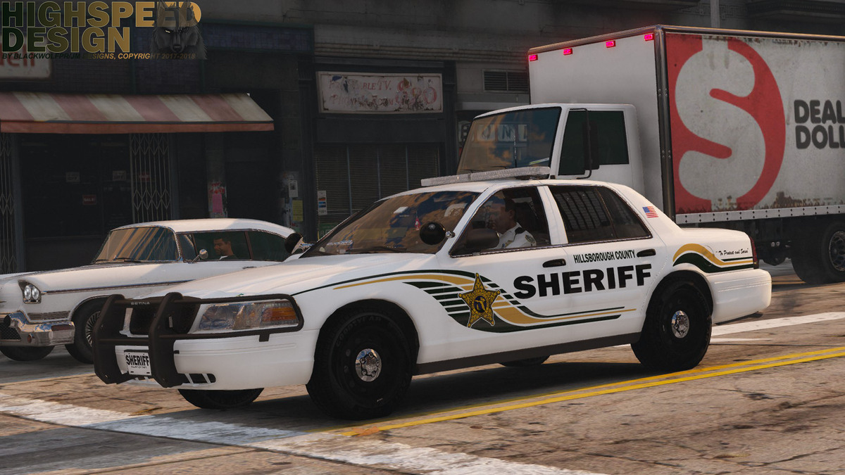 Hillsborough County Sheriff Ford Crown Vic by BlackwolfPR Designs