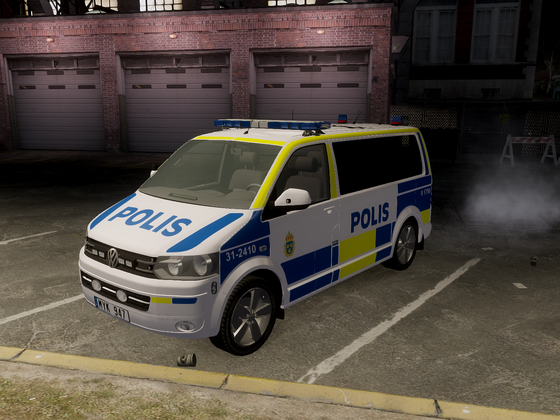 2010 Volkswagen Multivan T5 Swedish Police Edition!
