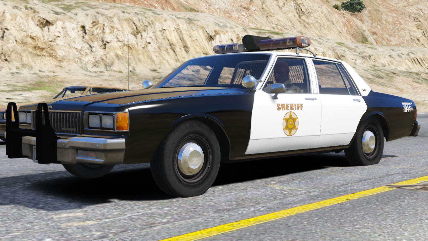 1986 Chevy Caprice 9C1- Los Angeles Sheriff's Dept.