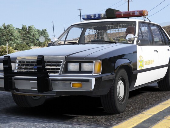 1985 Ford LTD- Los Angeles County Sheriff's Dept.