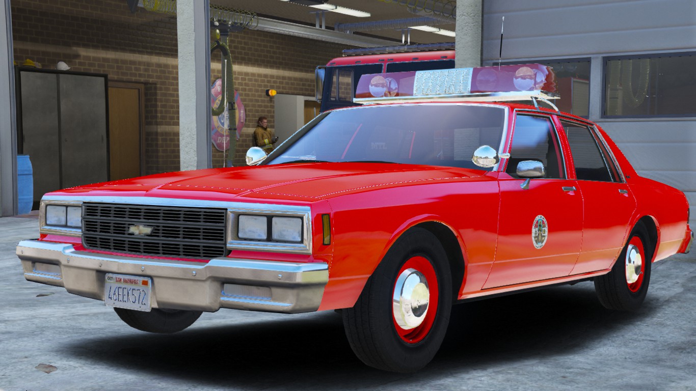 1985 Chevy Impala 9C1- Los Angeles County Fire Dept.
