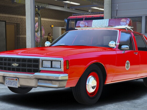 1985 Chevy Impala 9C1- Los Angeles County Fire Dept.