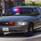 Unmarked CVPI - California inspired lights