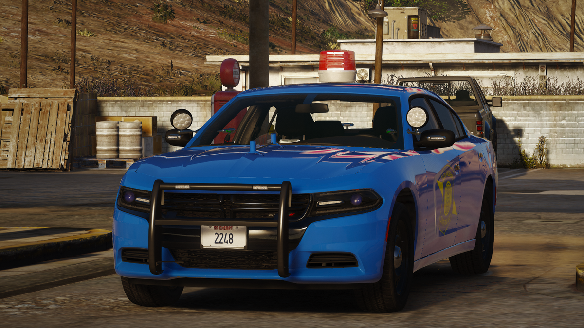 San Andreas State Police Background
