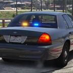 Unmarked CVPI - California inspired lights