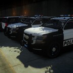 Three New Las Vegas Police K9 2015 Chevy Tahoes